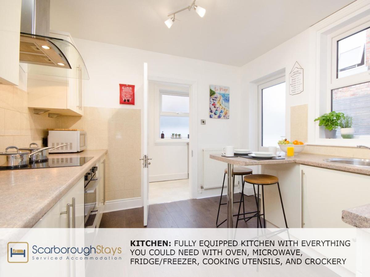 Scarborough Stays - Victorian Townhouse - 5 Bedrooms - Sleeps 9 エクステリア 写真