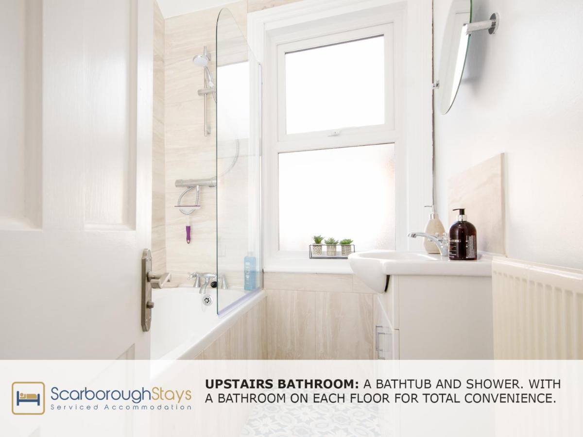 Scarborough Stays - Victorian Townhouse - 5 Bedrooms - Sleeps 9 エクステリア 写真